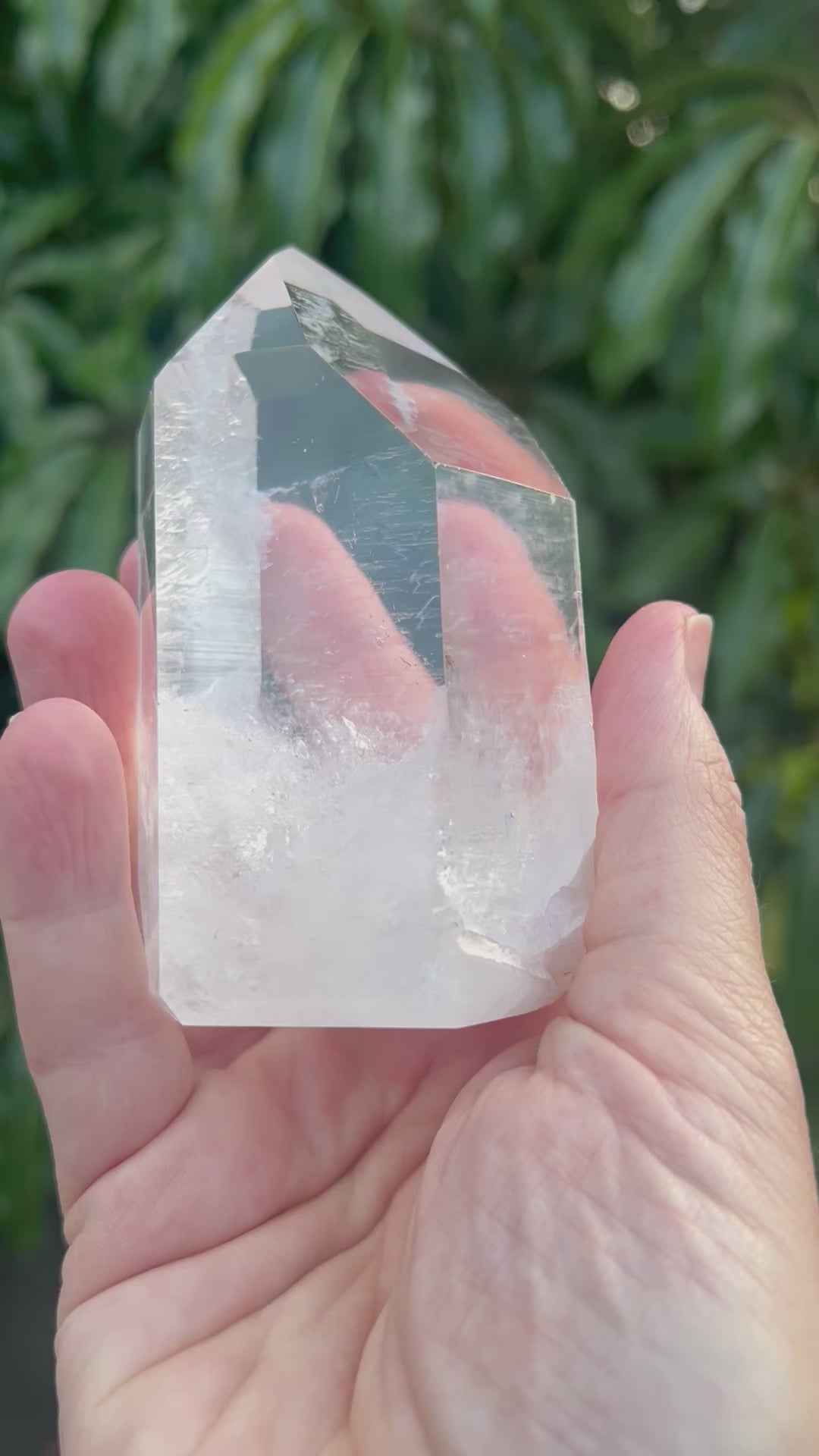 Lemurian Quartz Crystal Point
