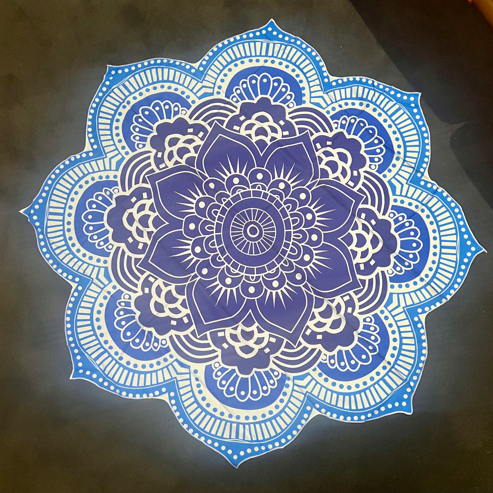 
                  
                    Round Mandala Lotus Mat
                  
                