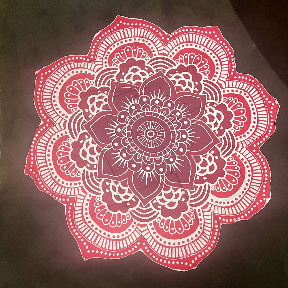 
                  
                    Round Mandala Lotus Mat
                  
                