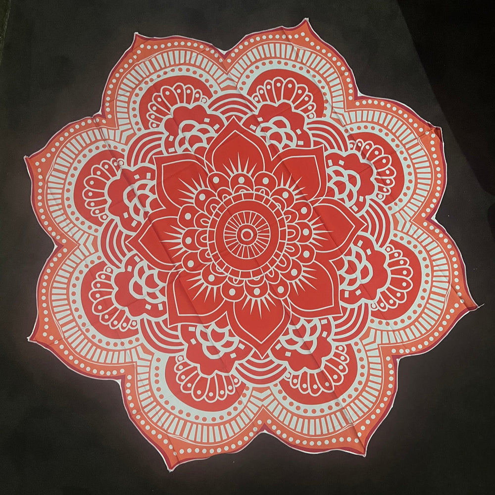 
                  
                    Round Mandala Lotus Mat
                  
                