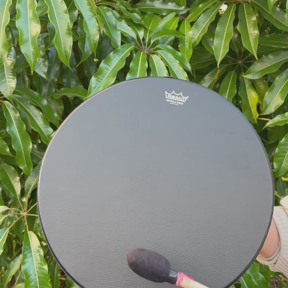
                  
                    Load and play video in Gallery viewer, Remo Bahia Buffalo Drum - 16 inch
                  
                