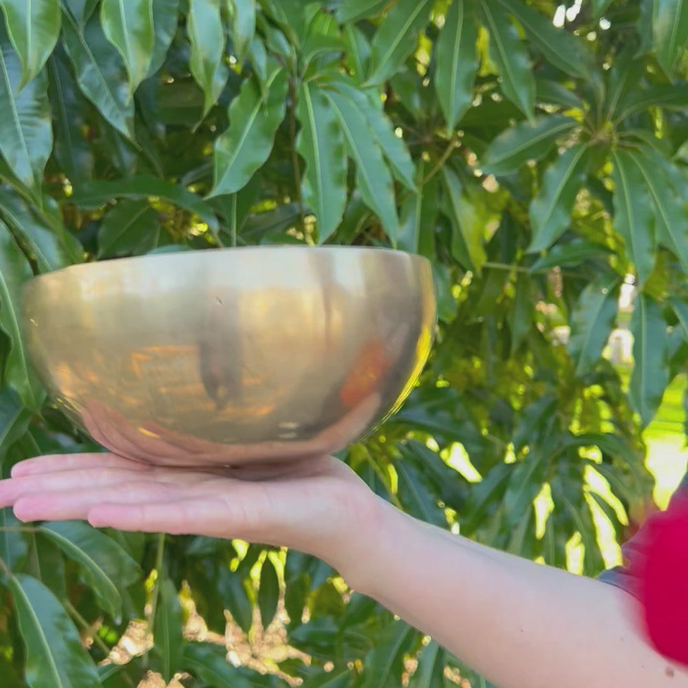 
                  
                    Load and play video in Gallery viewer, Tibetan Singing Bowl - Solar Plexus Chakra
                  
                